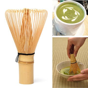 Japanese Ceremony Bamboo 64 Matcha Powder Whisk Green Tea