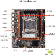 X99 Computer Motherboard DDR4 Server